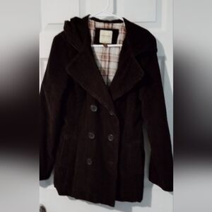 Sonoma Plaid Corduroy Jacket